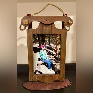 4x6 Sleigh Photo Frame